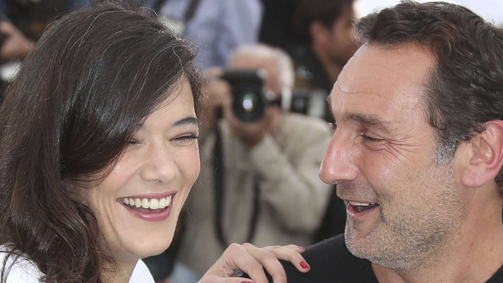 Gilles Lellouche et Mélanie Doutey 