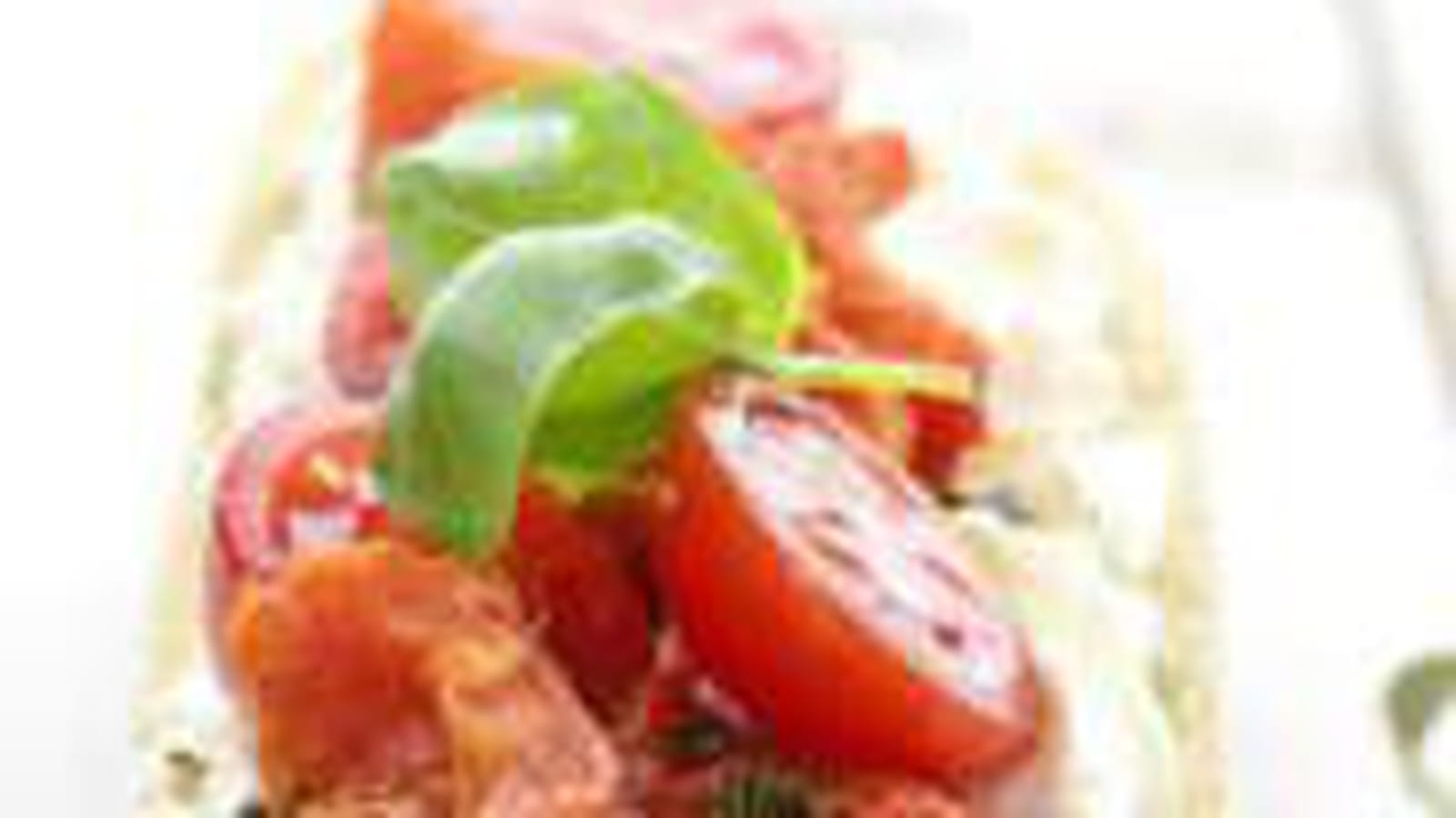Tartine provençale aux tomates cerise et tapenade