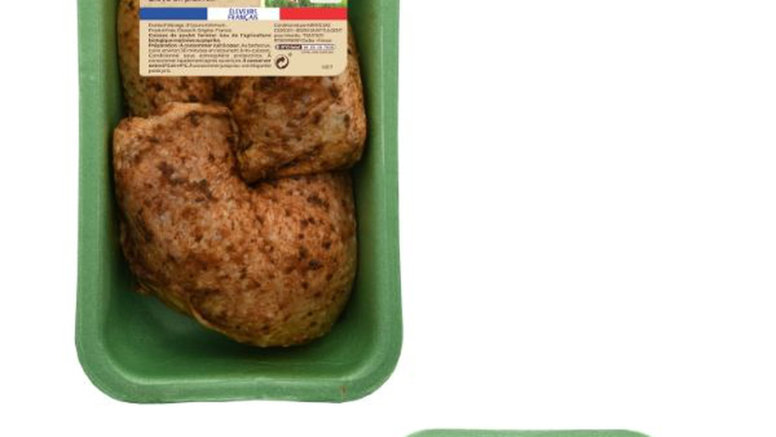 Le poulet Carrefour Bio