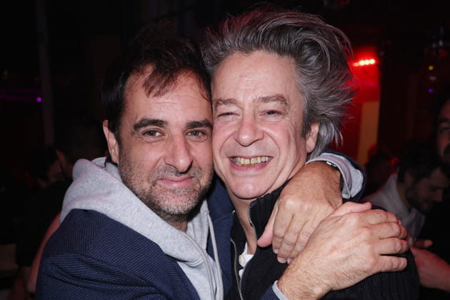 Thibault de Montalembert se fend la poire avec son ami Grégory Montel à la soirée Dix pour cent