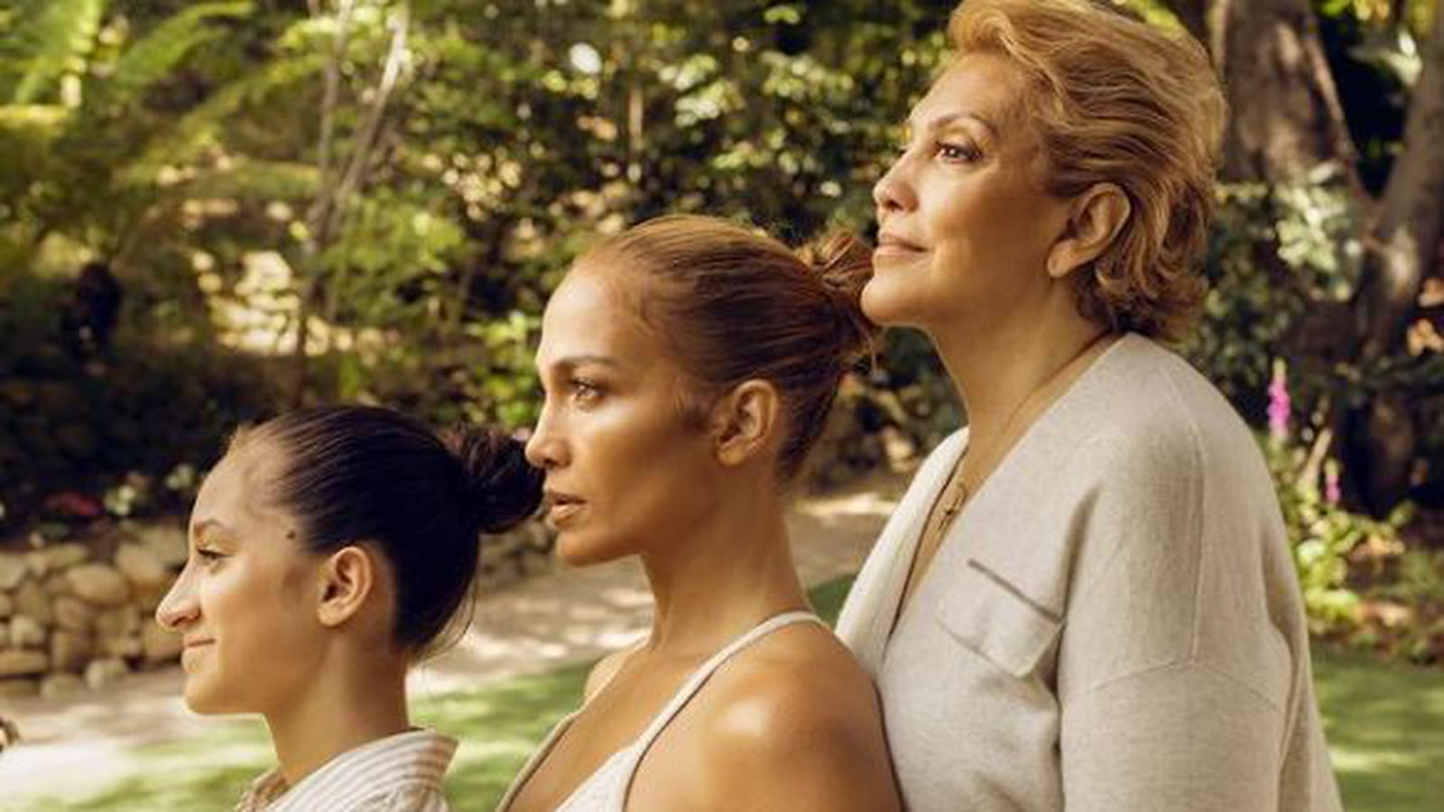 Jlo, sa fille et sa mère