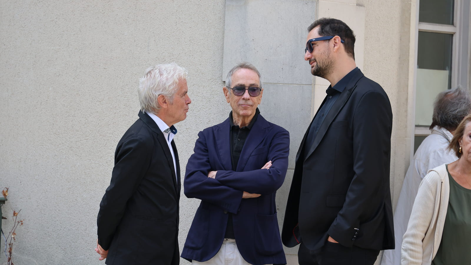 Claude Sérillon, Alain Chamfort et Eric Antoine