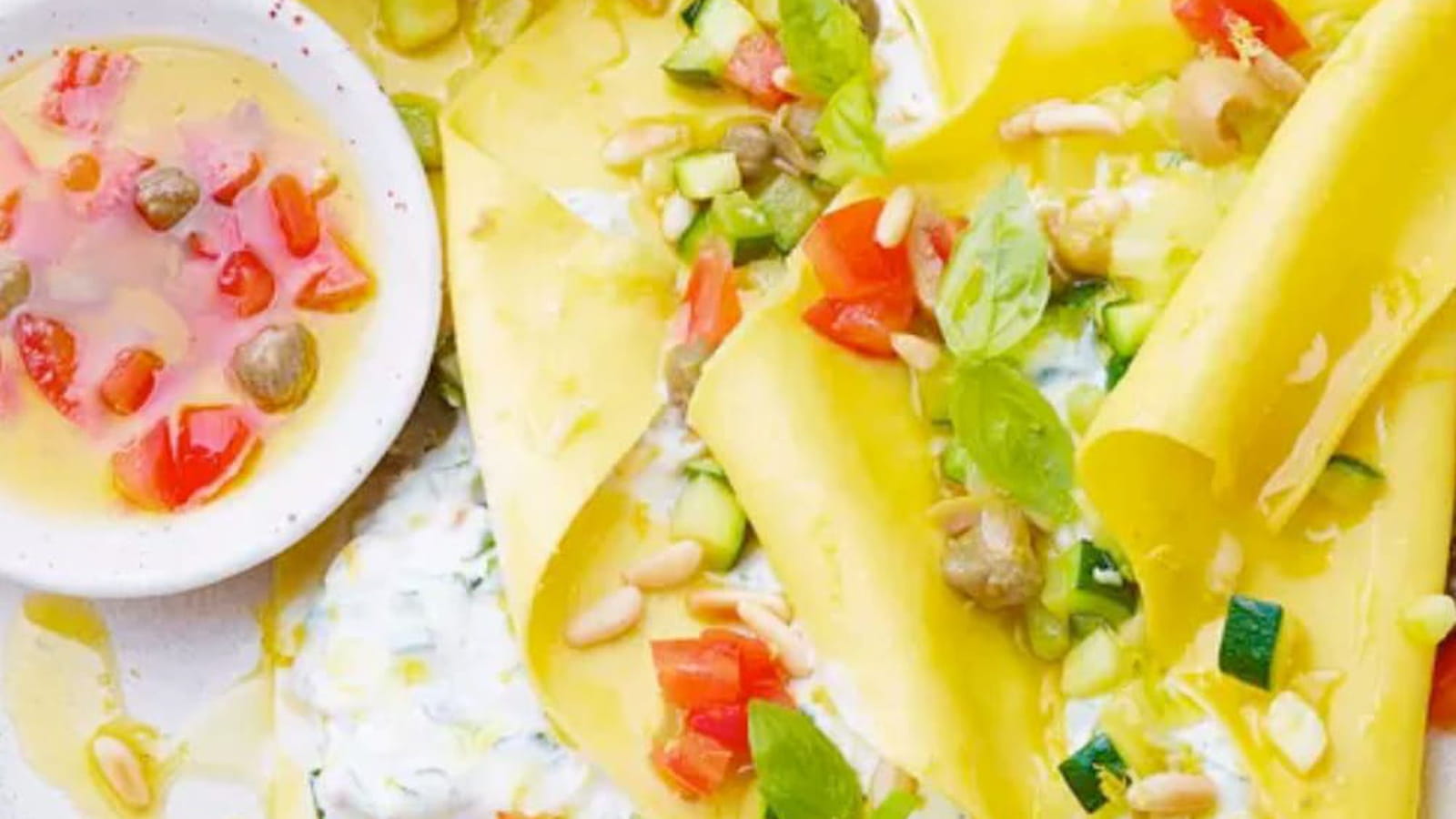 Ravioles d'été au fromage blanc
