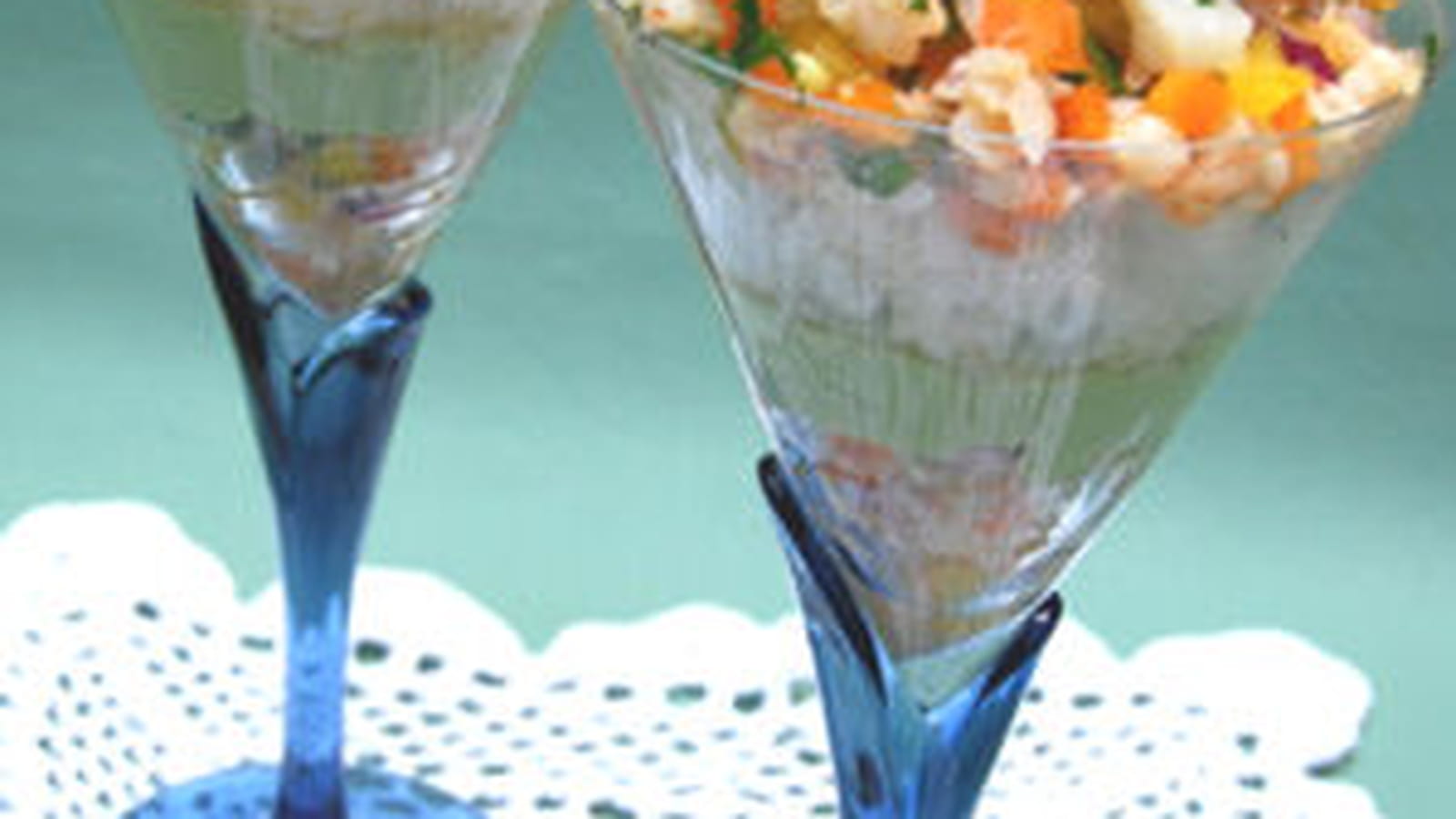 Coupes aux crevettes