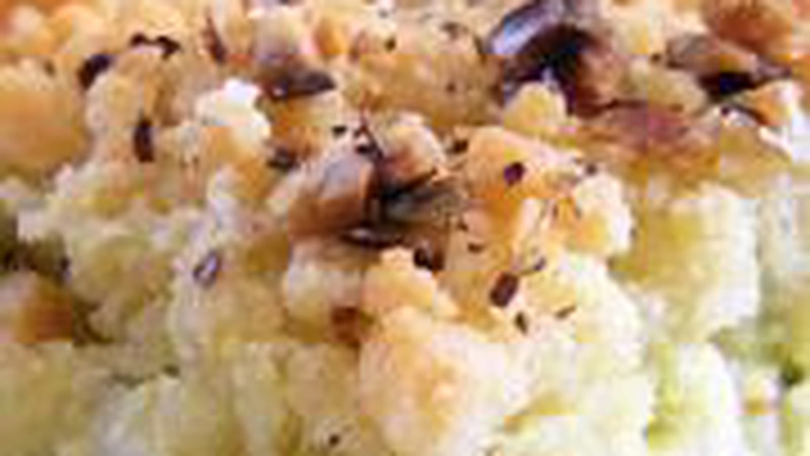 Crumble cabillaud courgettes