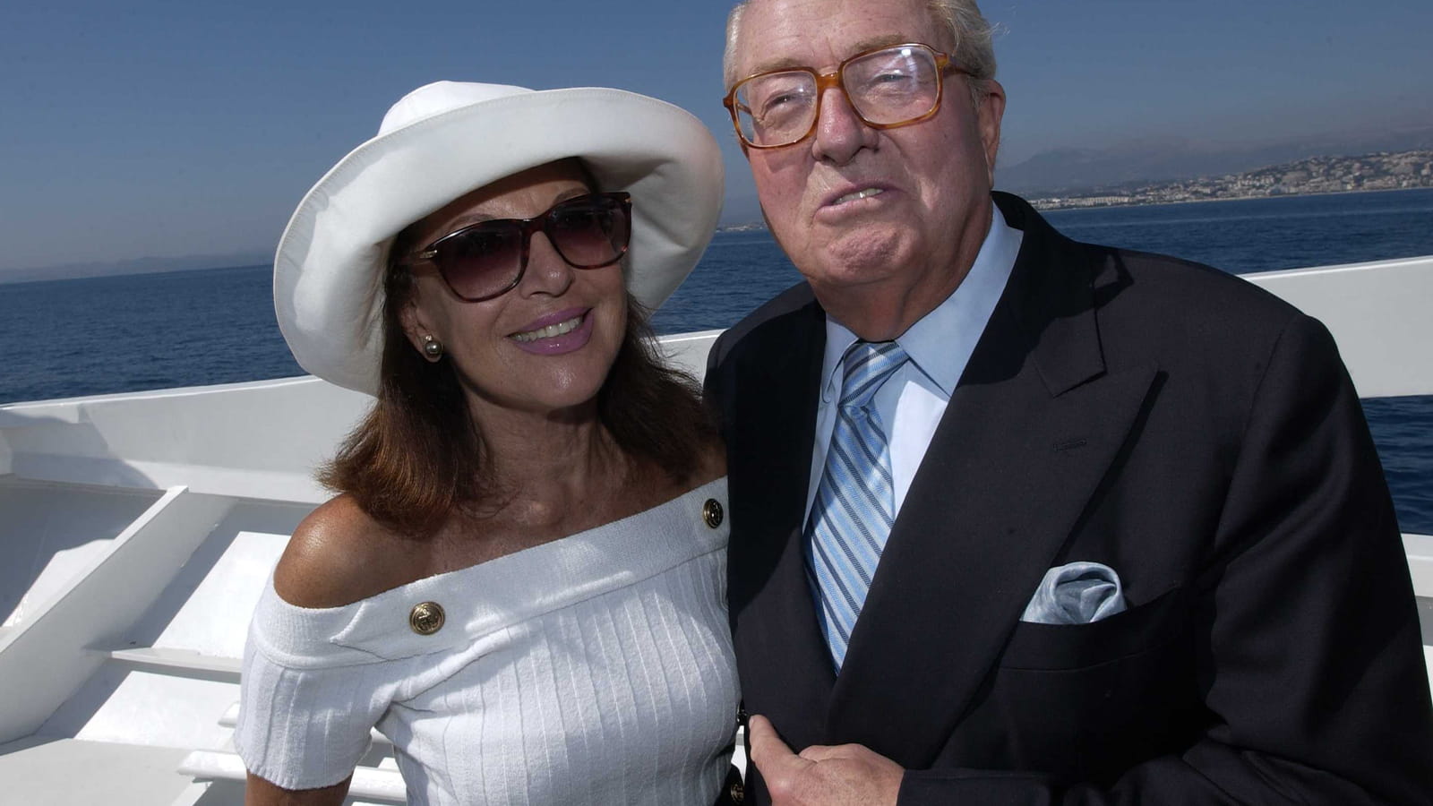 Jany Le Pen et Jean-Marie Le Pen