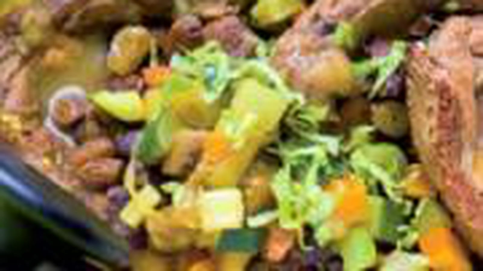 Curry d'agneau à l'indienne