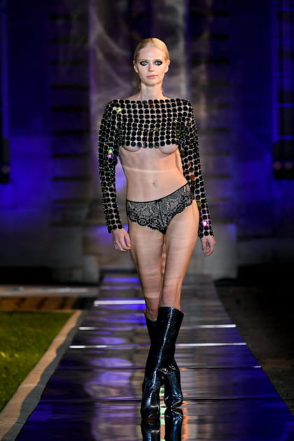 Etam Live Show 2022&nbsp;look haut &agrave; sequins