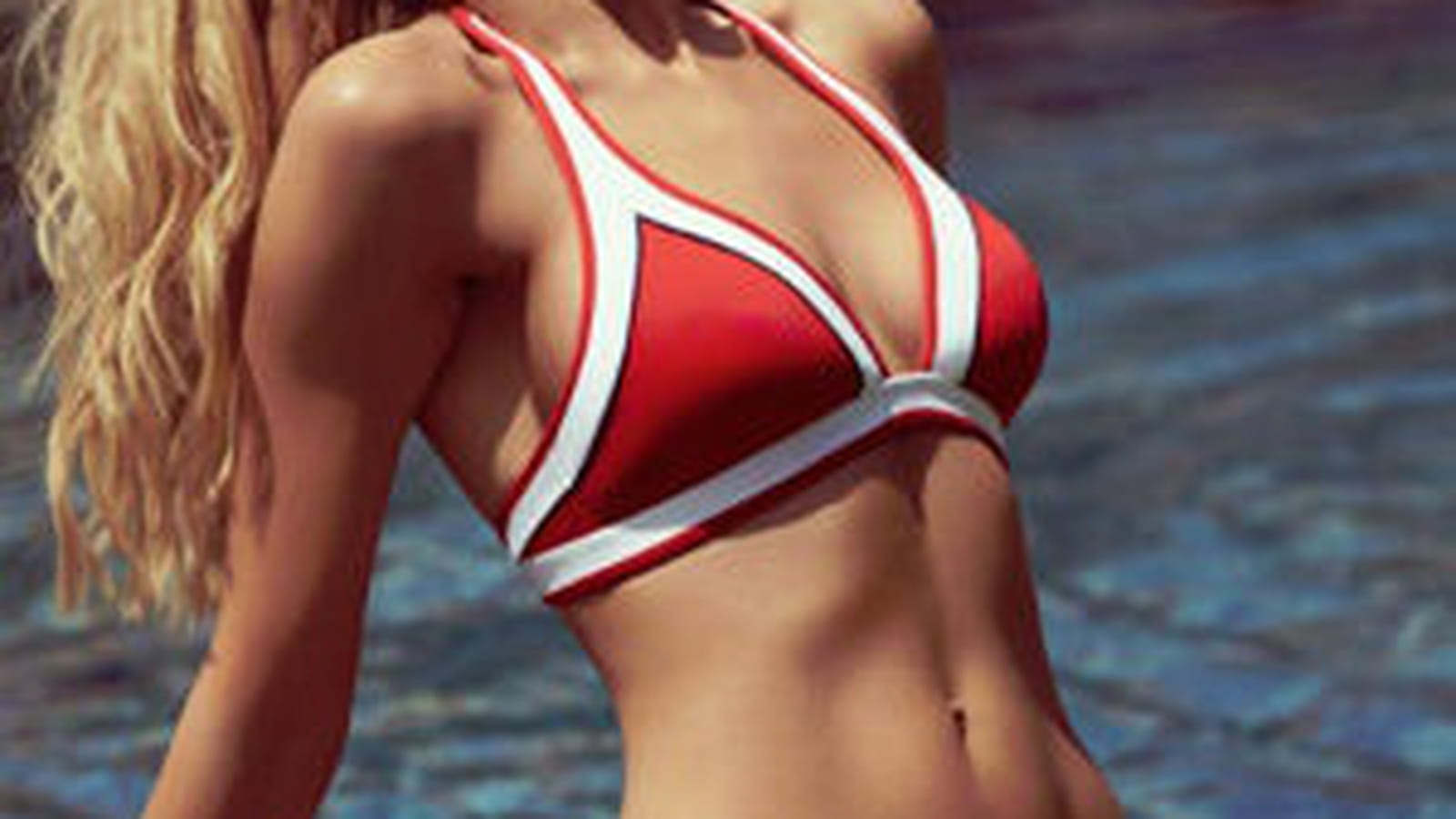 Maillot de bain "Sunset stripes" de Huit