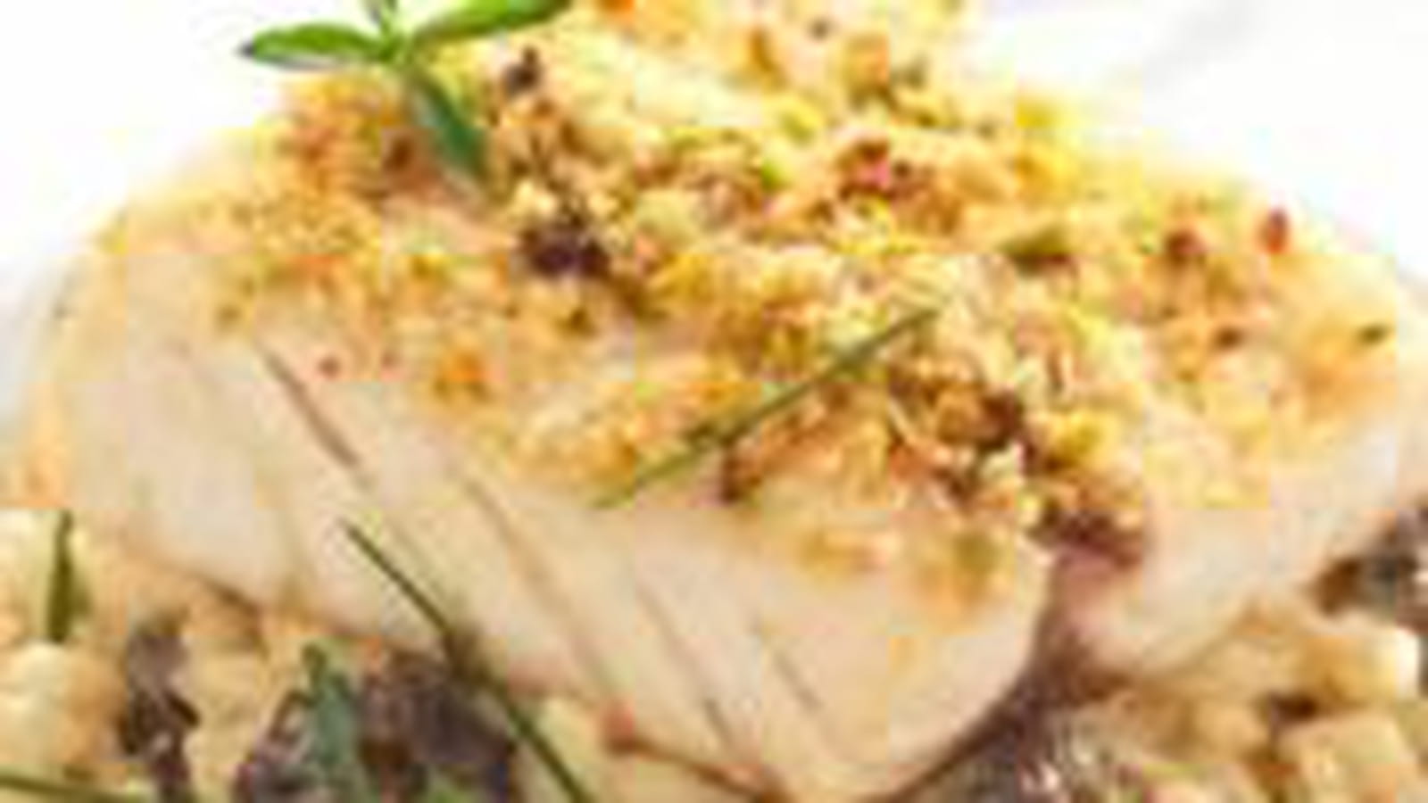 Maigre, risotto aux morilles