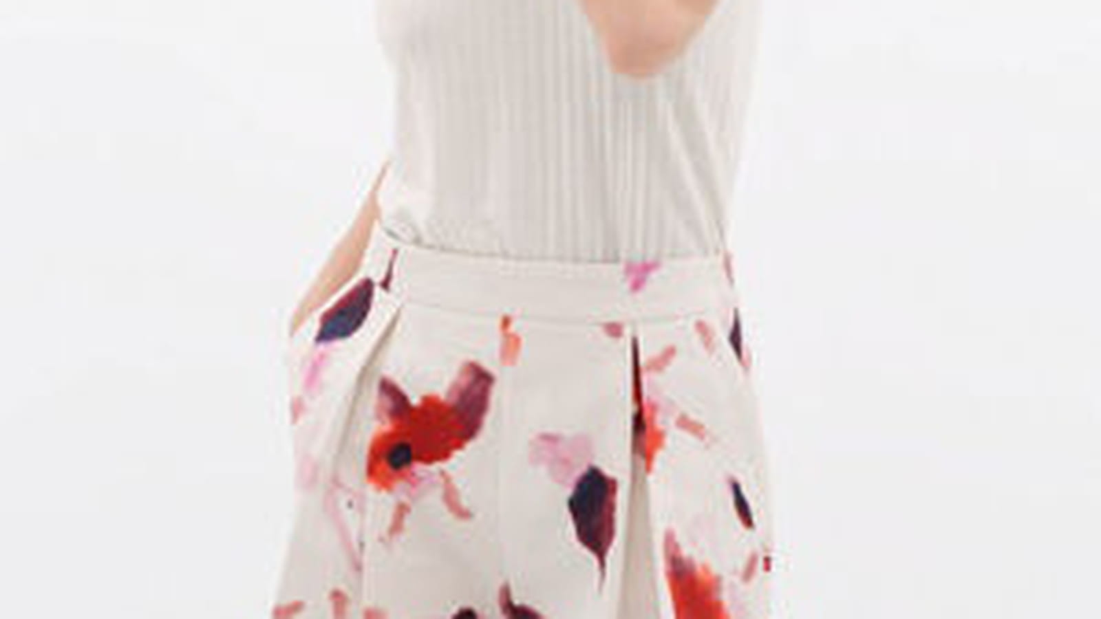 Short à pinces de Zara