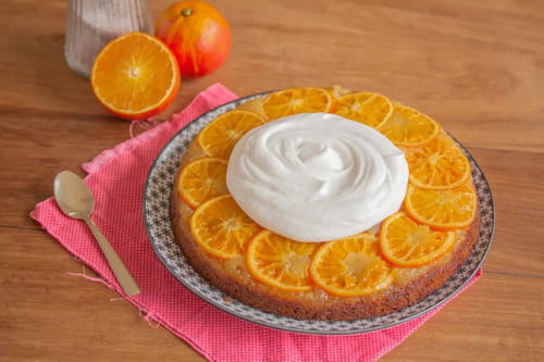 Gâteau renversé à l’orange et au mascarpone