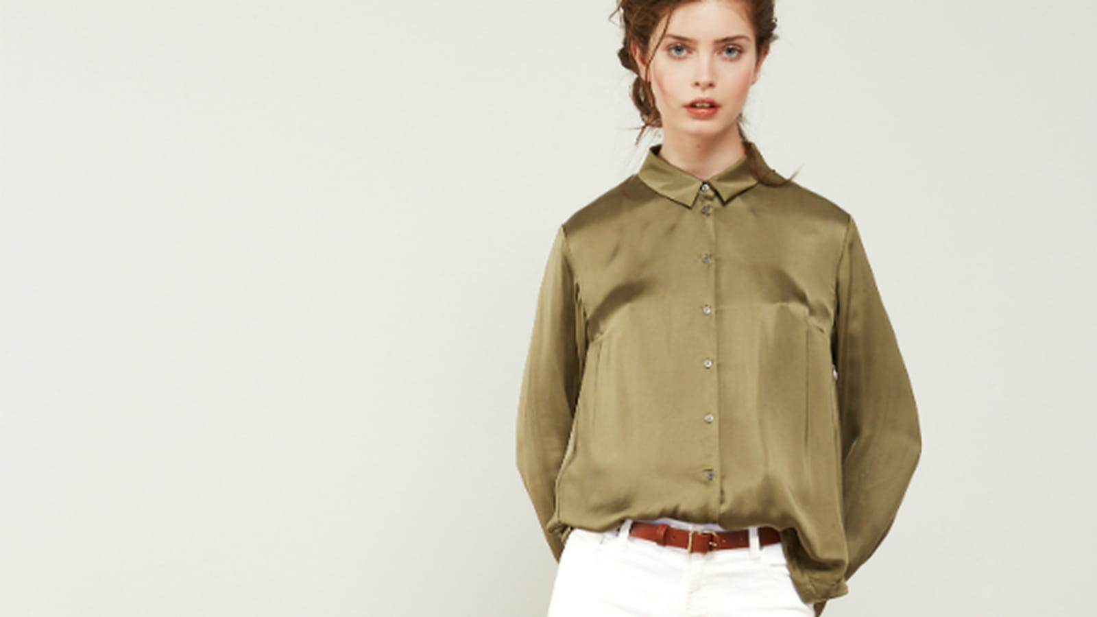 Pantalon peau de pêche  