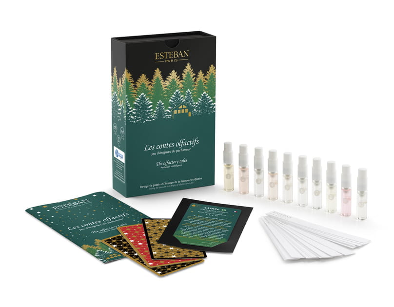 Coffret de jeu "Les contes olfactifs" d'Est&eacute;ban