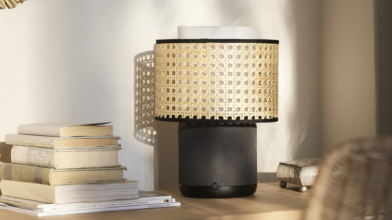 Lampe enceinte