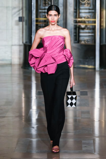 D&eacute;fil&eacute; Oscar de la Renta&nbsp;automne-hiver 2020-2021