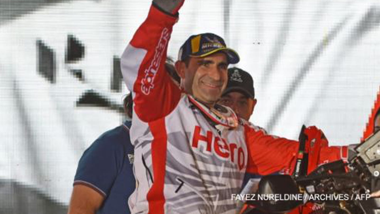 Le motard Paulo Gonçalves 