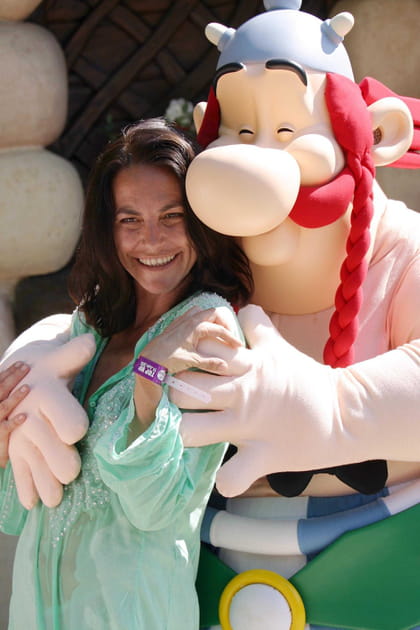 Au Parc Astérix, en 2005