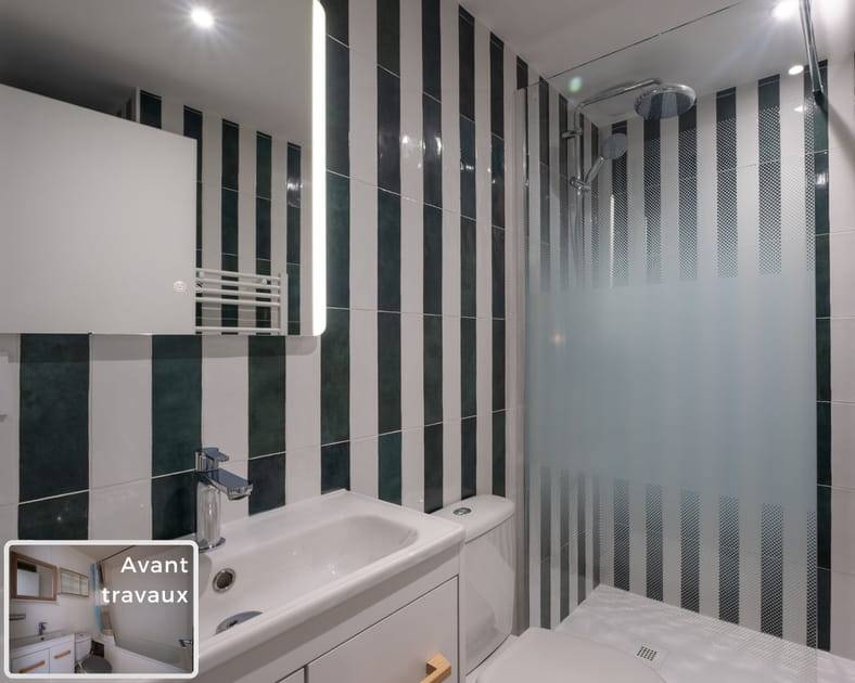 Avant-apr&egrave;s&nbsp;: 23&nbsp;m&sup2; optimis&eacute;s avec cuisine et salle d'eau sur mesure