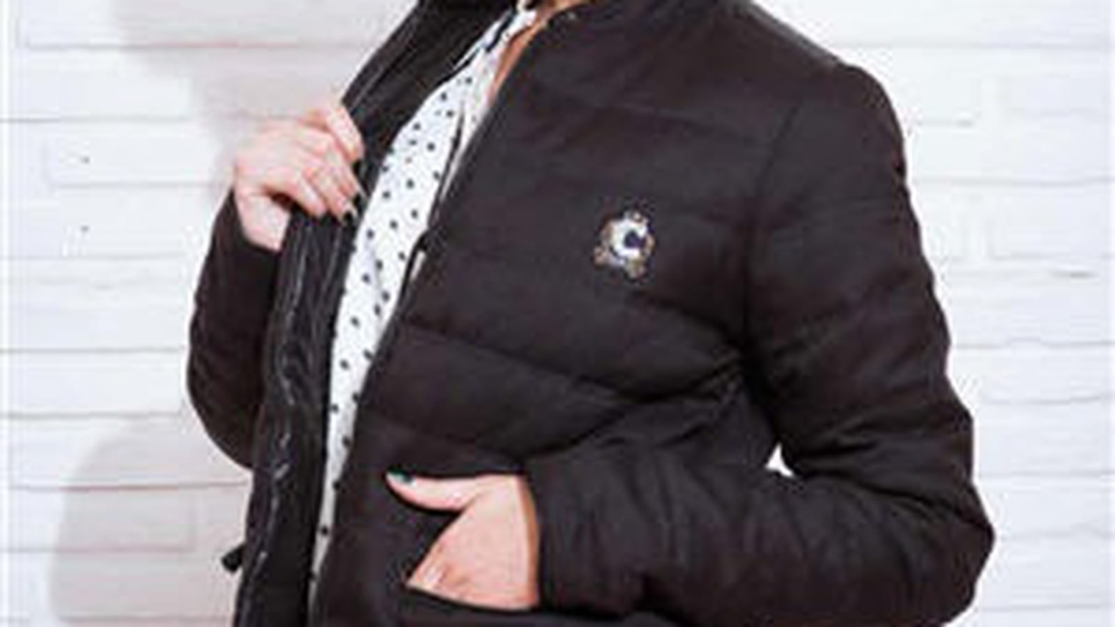 Doudoune noire de Chipie Women
