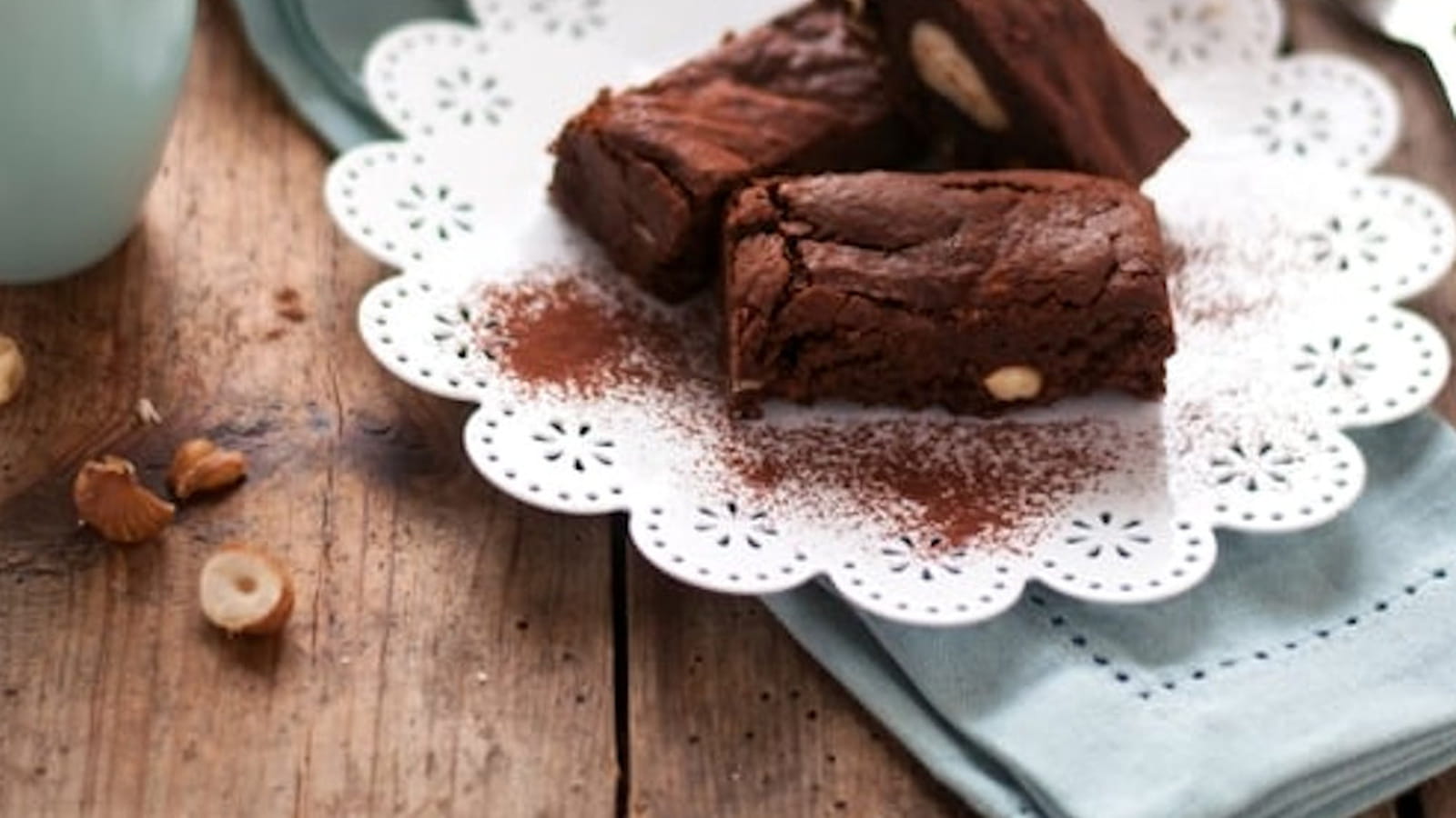 Brownies végétaliens coco-pralinés