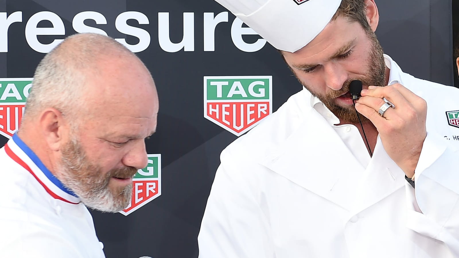 Philippe Etchebest et Chris Hemsworth 