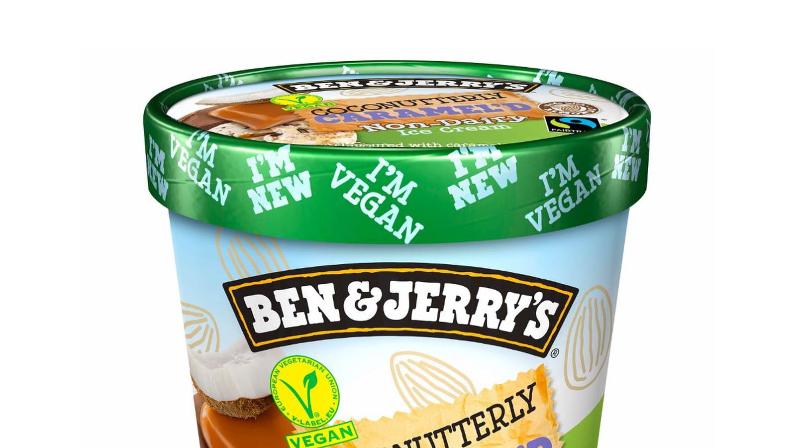 La Coconutterly Caramel’D Vegan de Ben & Jerry's