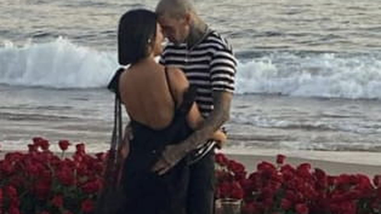 Kourtney Kardashian et Travis Barker