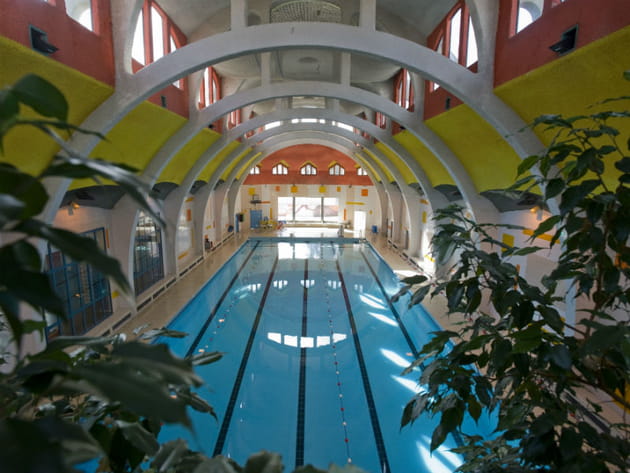 La piscine de la Butte aux Cailles à Paris