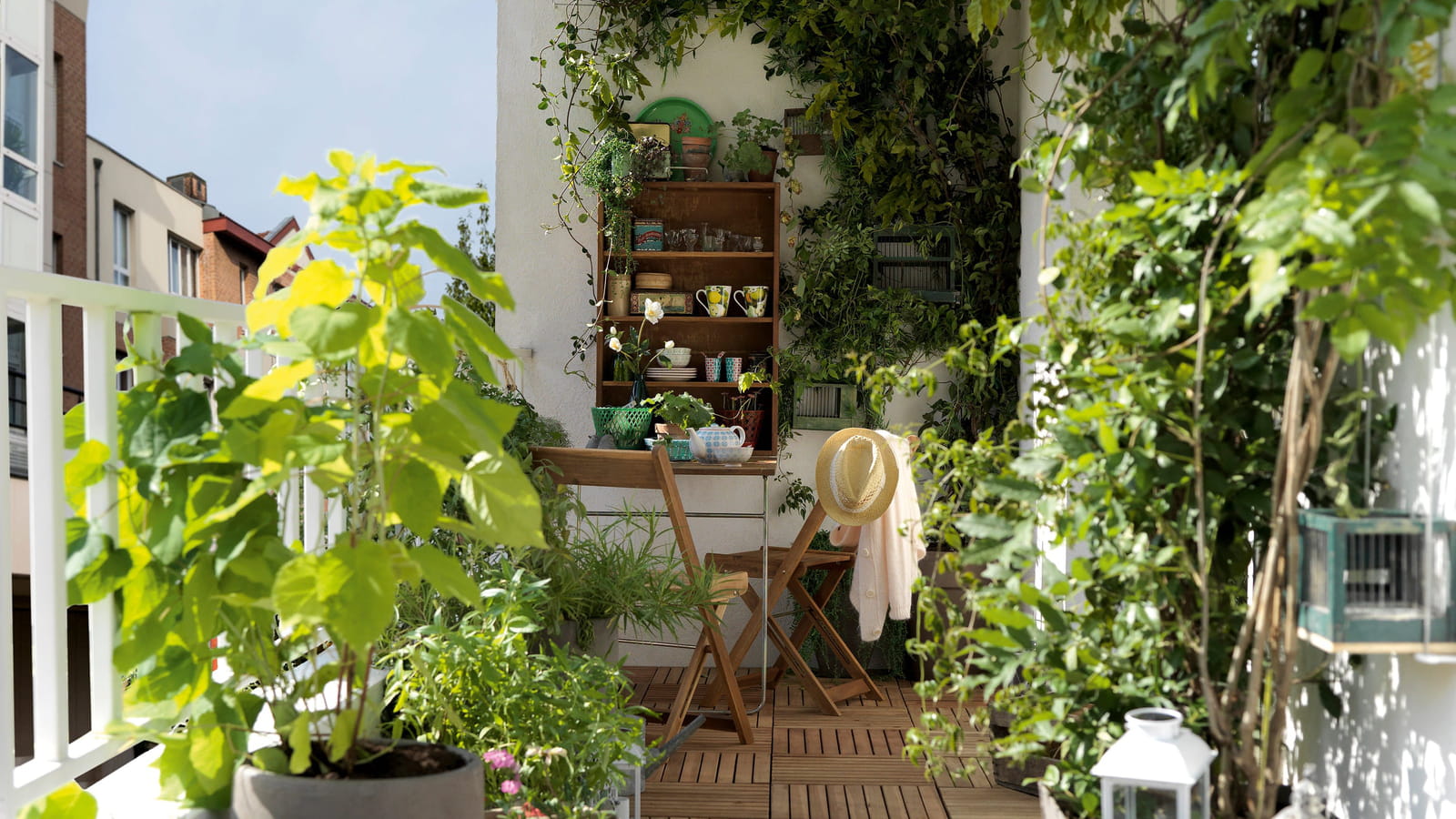 Balcon jardin 