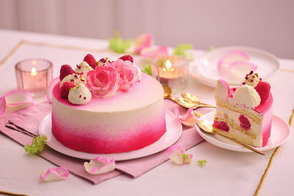 Po&eacute;sie de framboise Picard