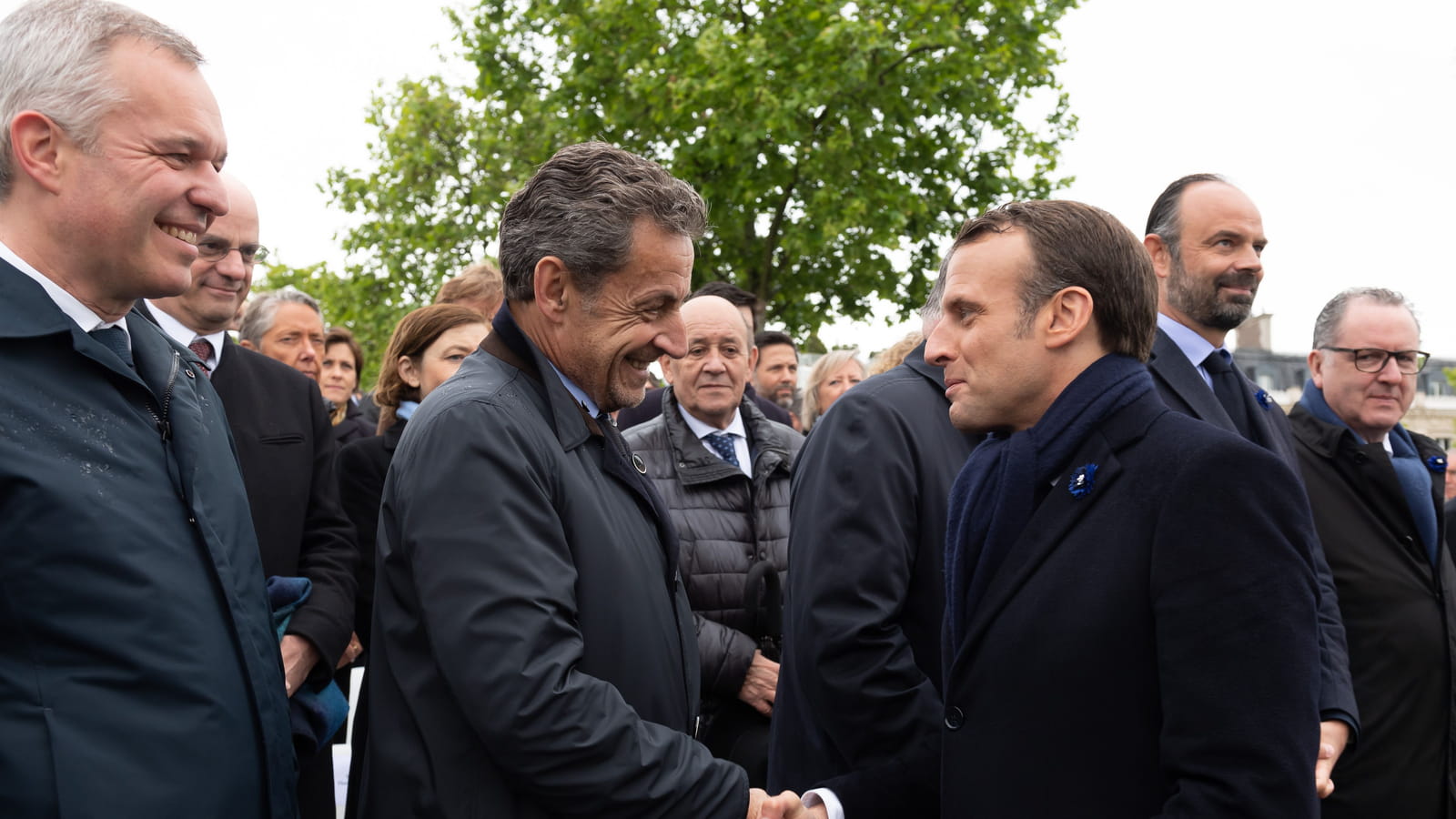 Nicolas Sarkozy et Emmanuel Macron