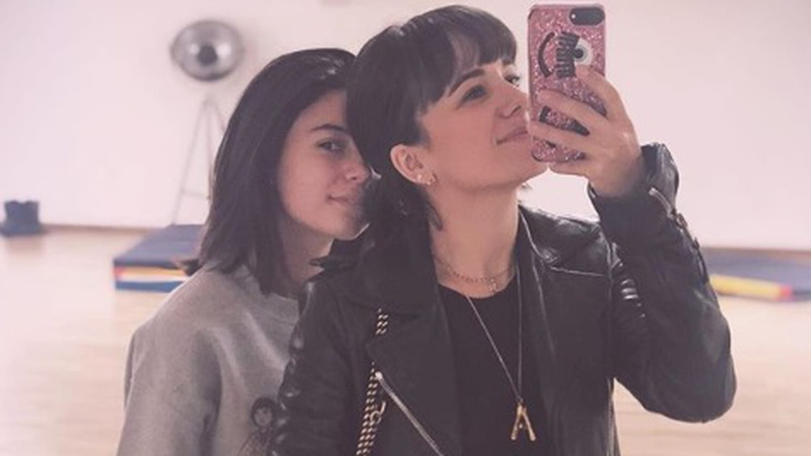 Alizée et sa fille Annily