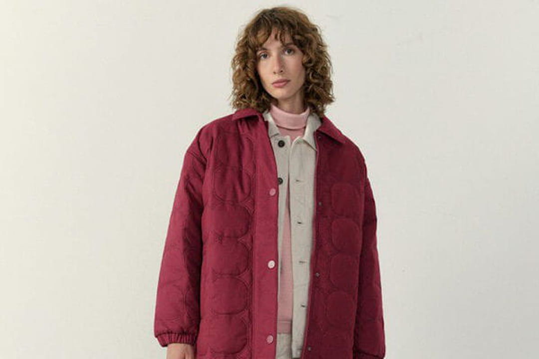 LENE - Manteau douillet d'inspiration vintage pour un confort absolu