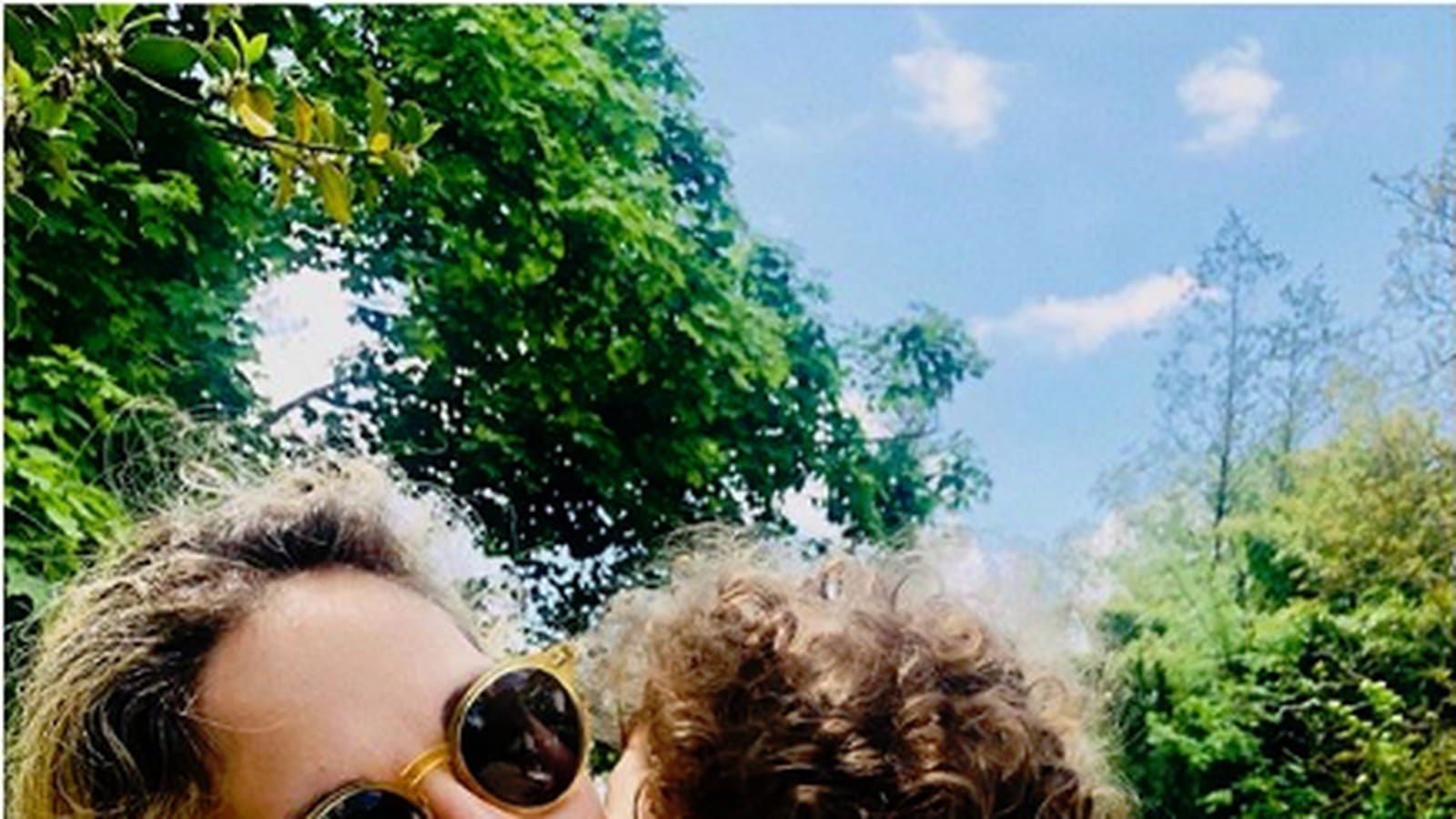 Alysson Paradis et son fils Marcus