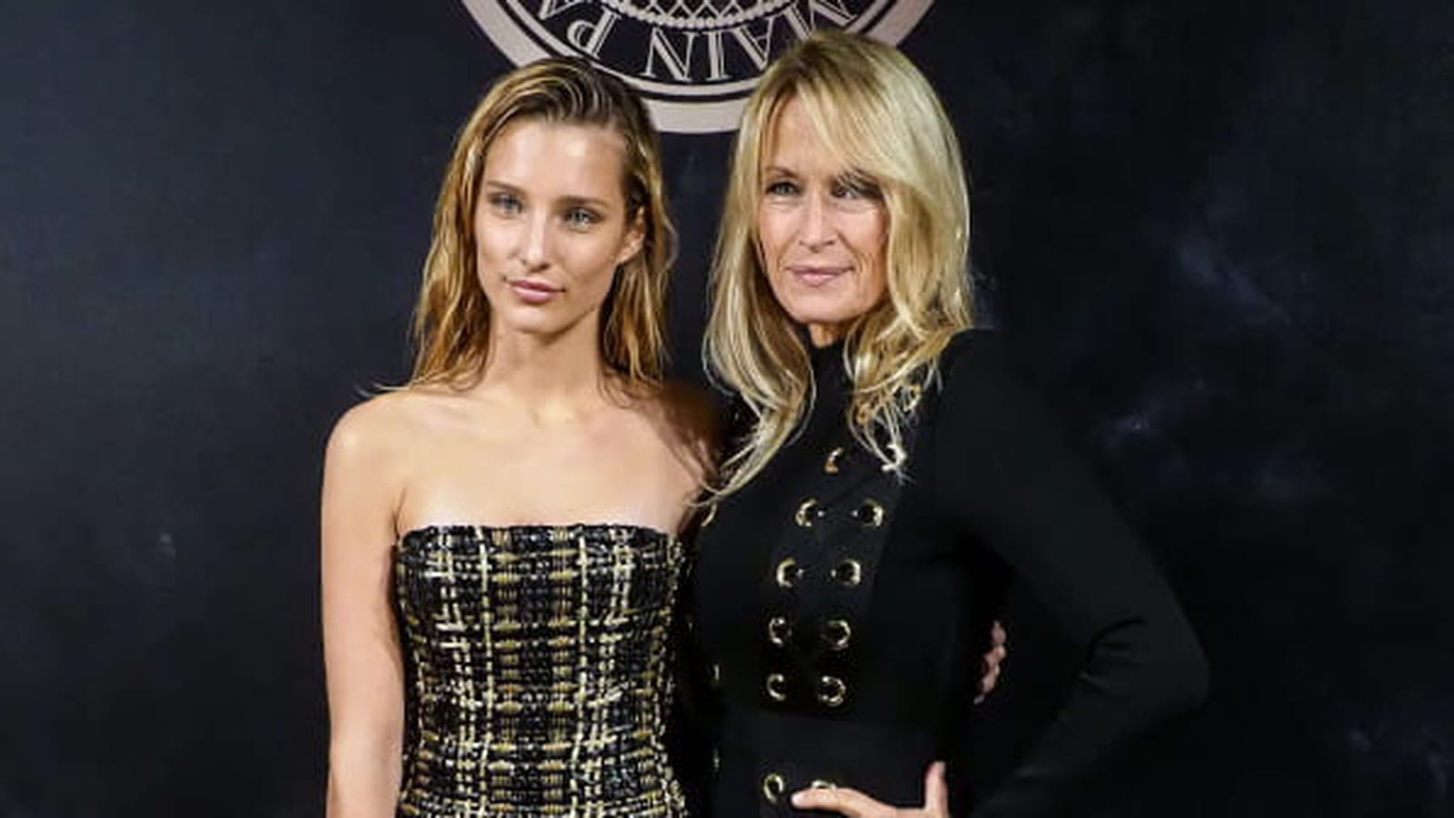 Estelle Lefébure et Ilona Smet le 28 septembre 2017
