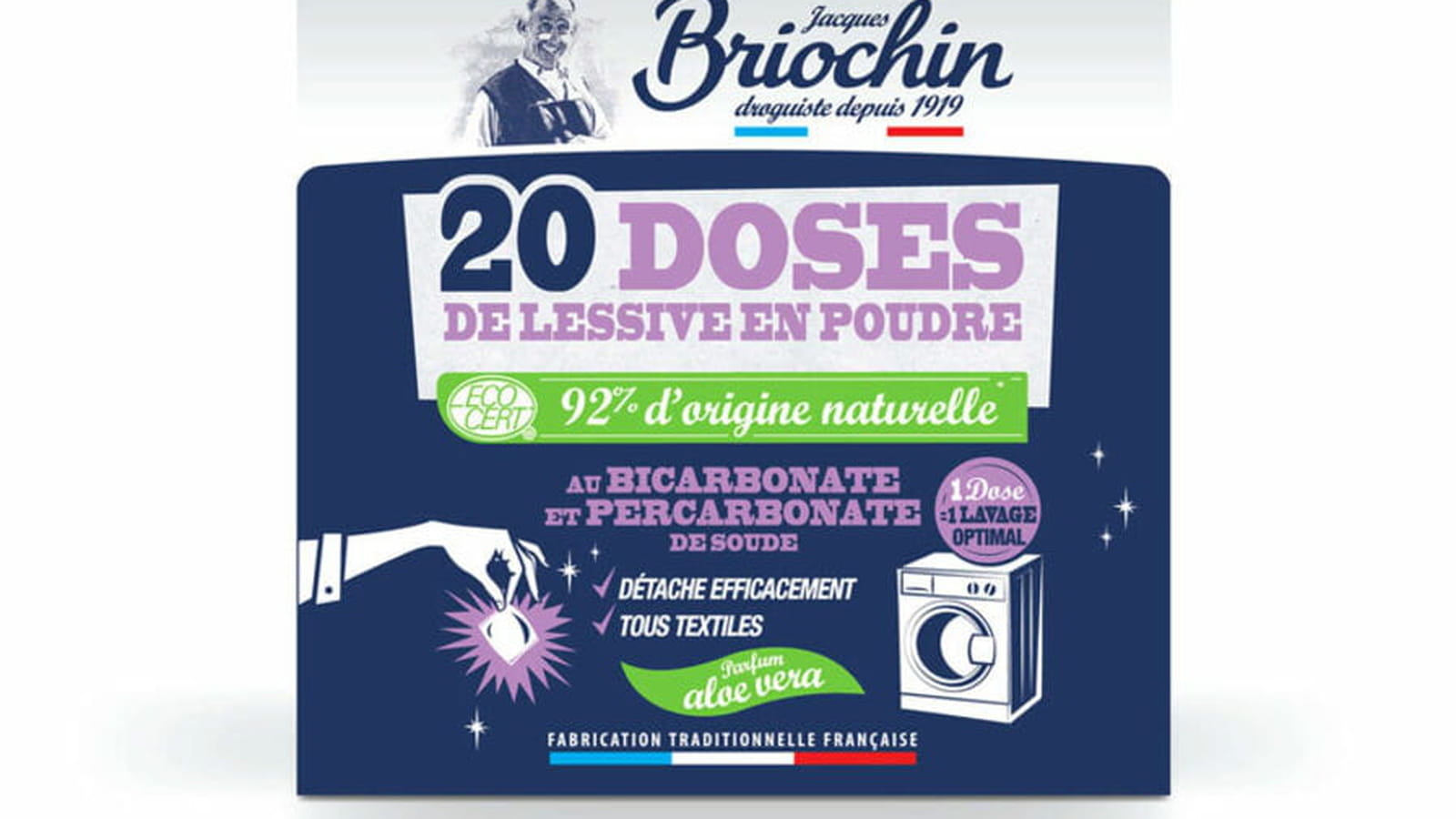 Dose lessive Briochin