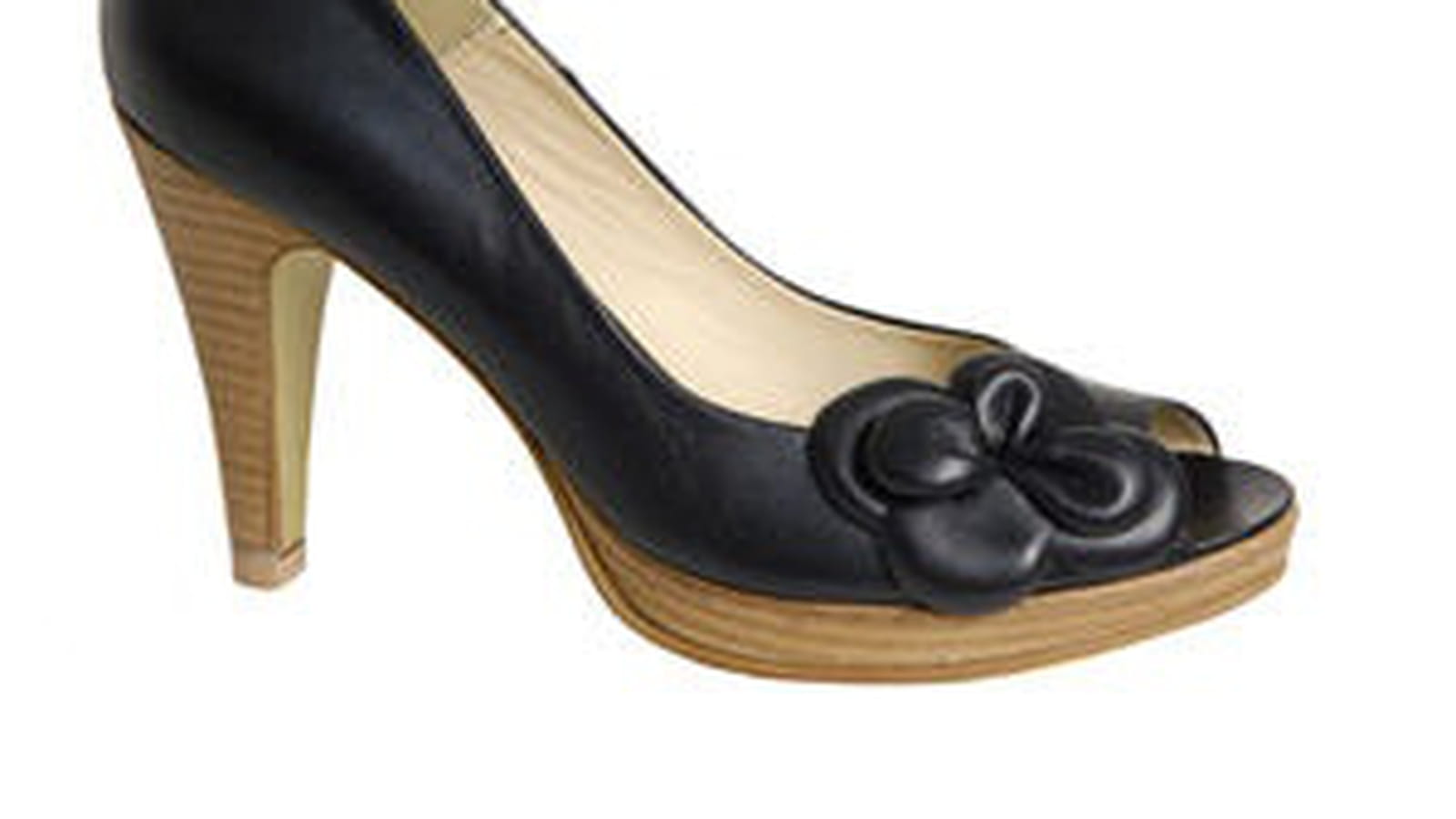 Escarpins à fleur de Texto