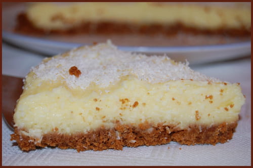 Gourmandise aux speculoos et noix de coco