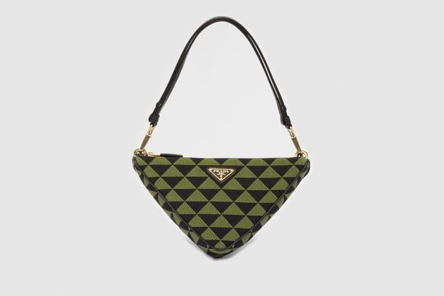 Mini sac &agrave; main triangle