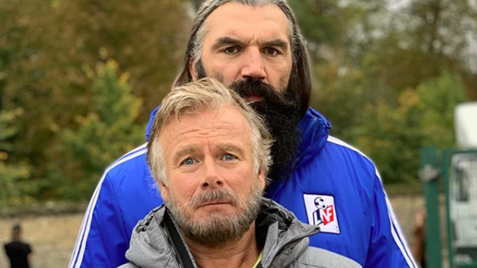 Franck Dubosc et Sébastien Chabal