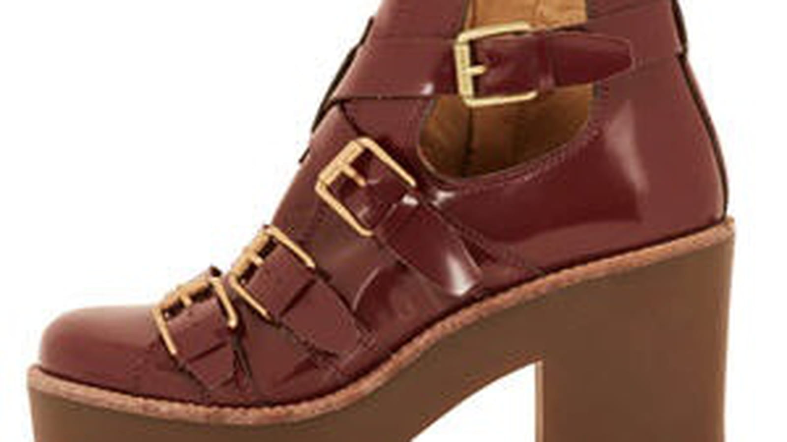 Bottines à semelle épaisse Topshop