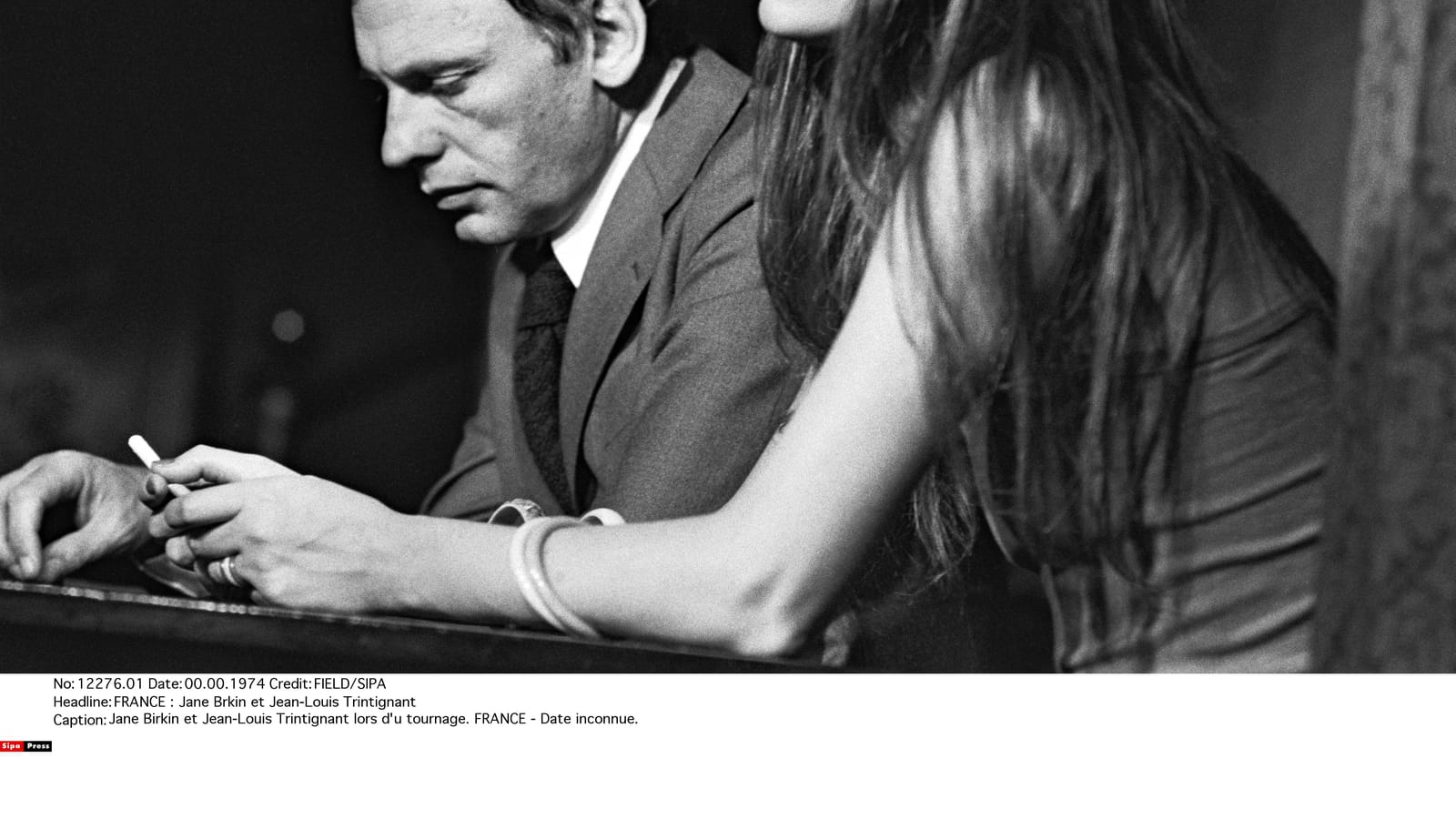 Jean-Louis Trintignant et Jane Birkin