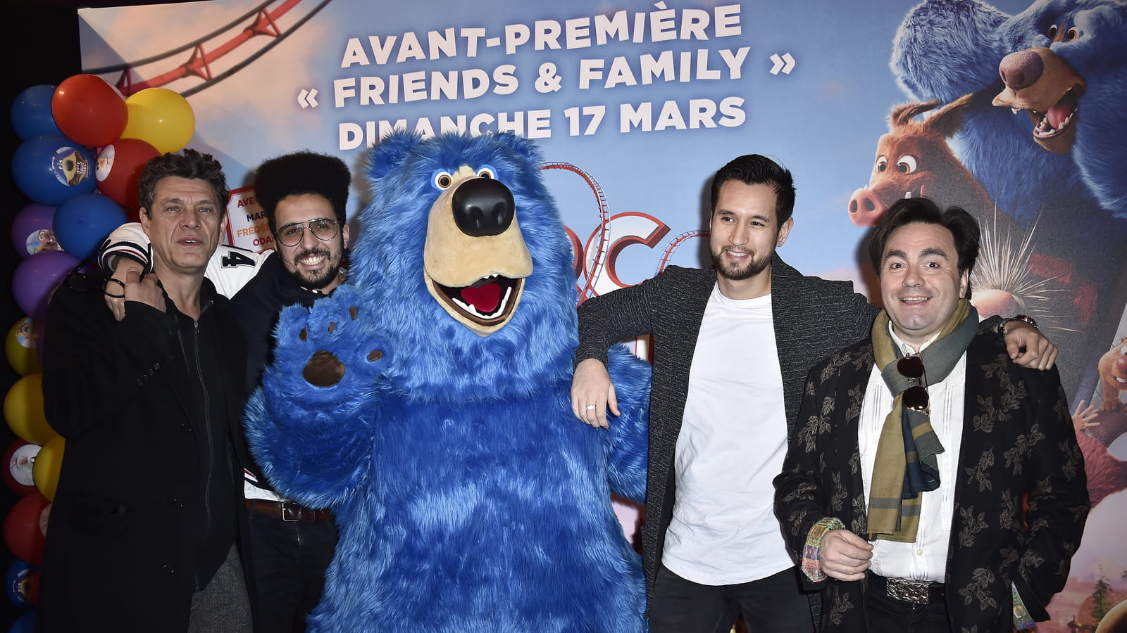  Marc Lavoine, Dako, Boomer Odah et Frederic Longbois