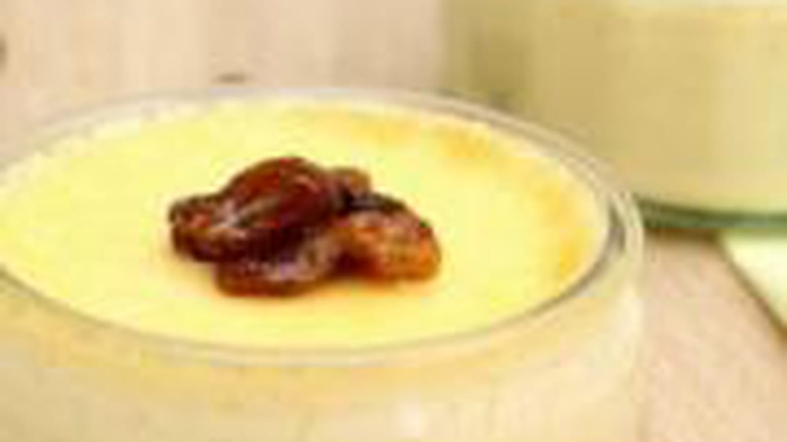 Crèmes rhum-raisins