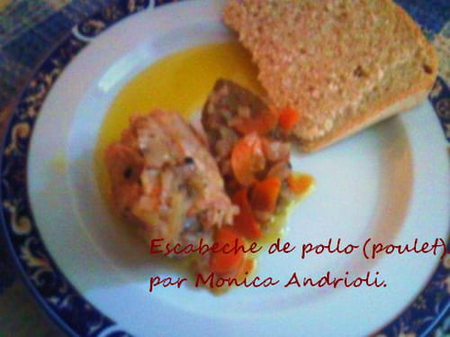 Escabèche de pollo (poulet)