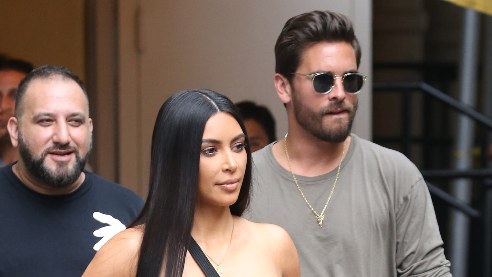 Kim Kardashian et Scott Disick 