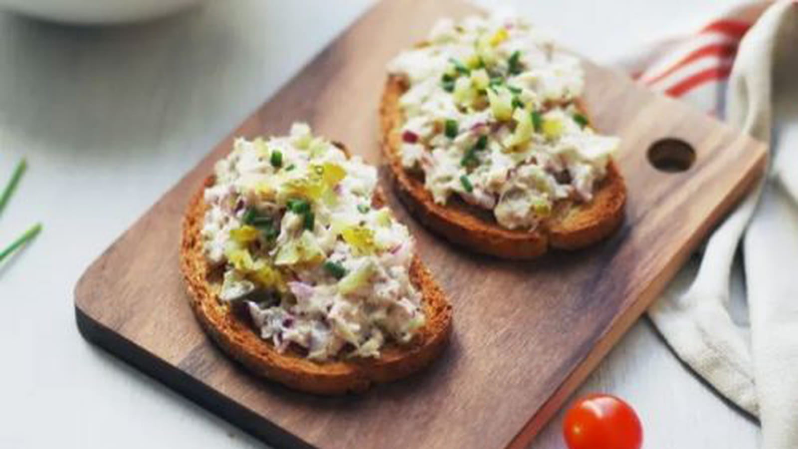 Tartinade de thon aux cornichons