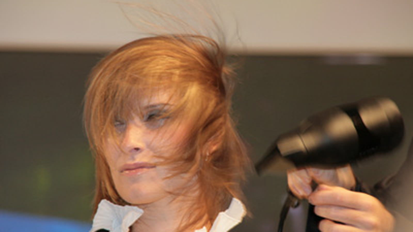 Coiffage au séchoir