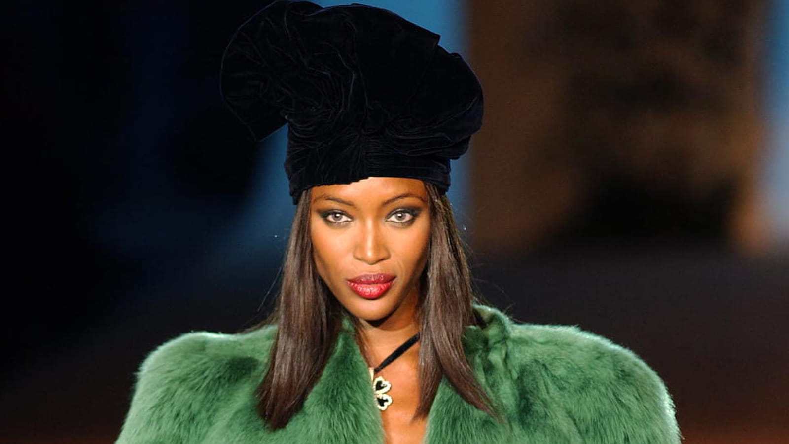 Naomi Campbell le 22 janvier 2002